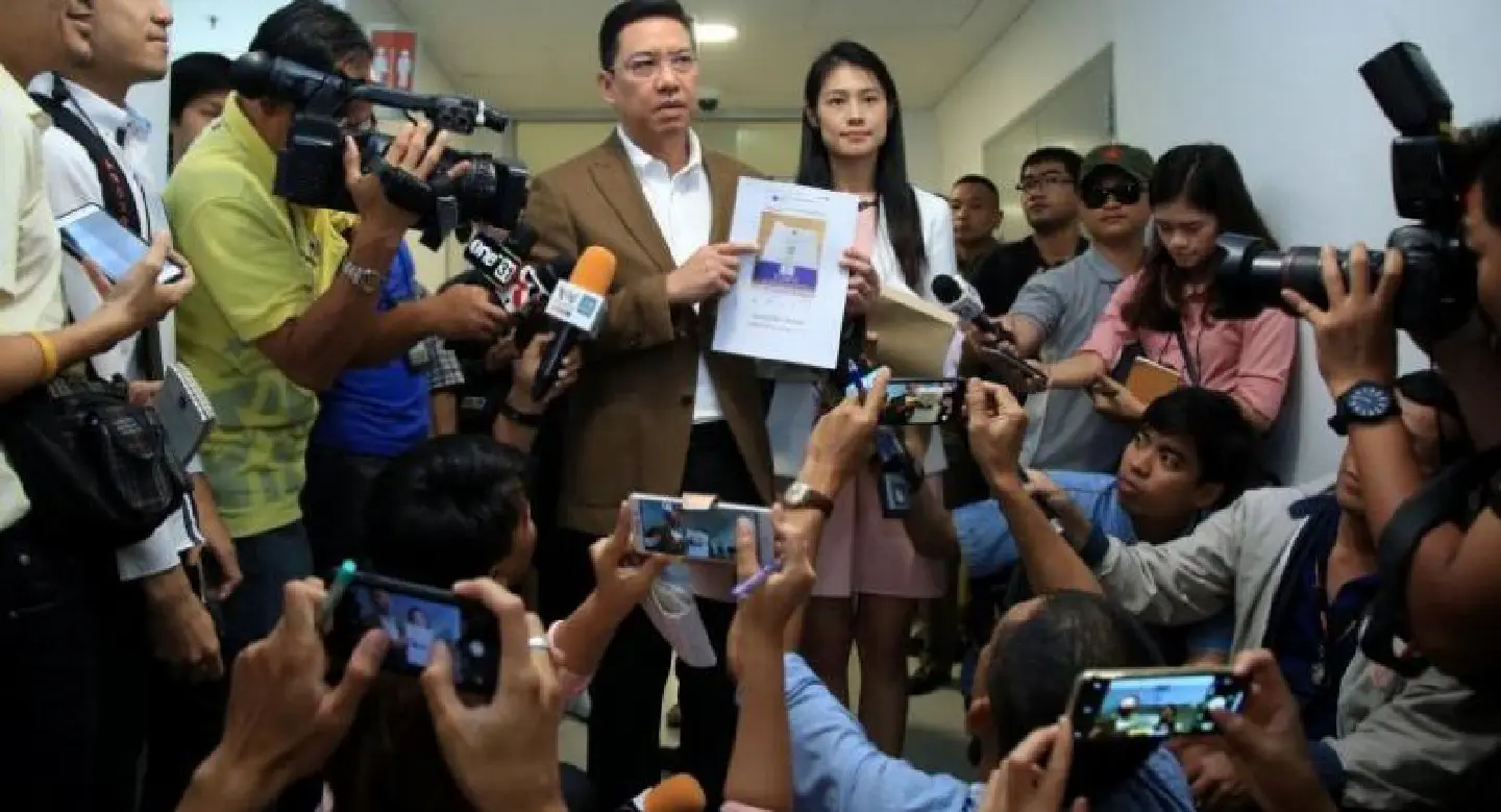Phalang Pracharat candidate files complaint against Facebook user Phalang Pracharat candidate files complaint against Facebook user