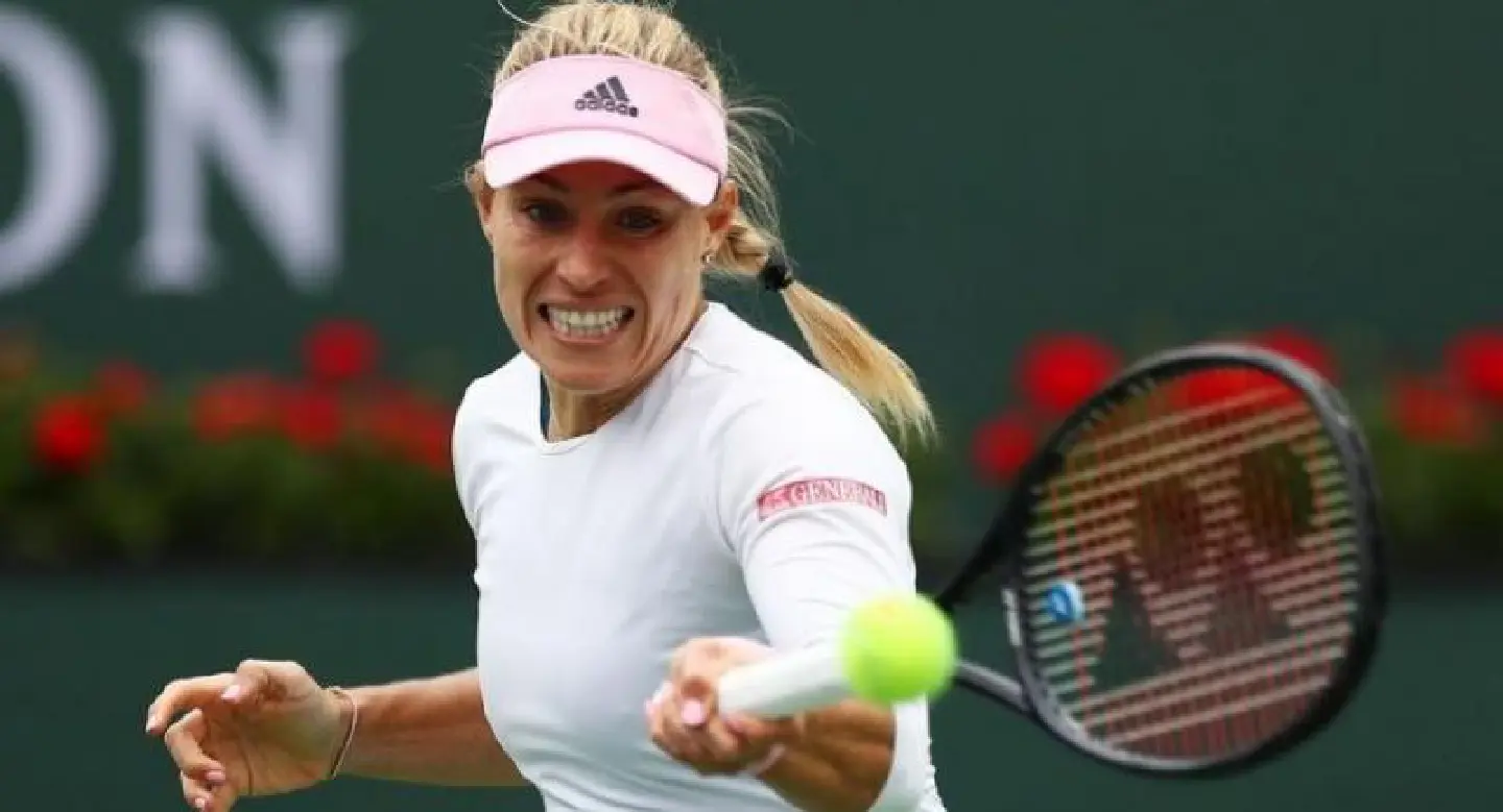 Kerber overcomes qualifier to reach Indian Wells 4th round Kerber overcomes qualifier to reach Indian Wells 4th round