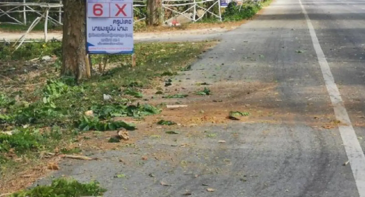 Woman injured in roadside bomb blast