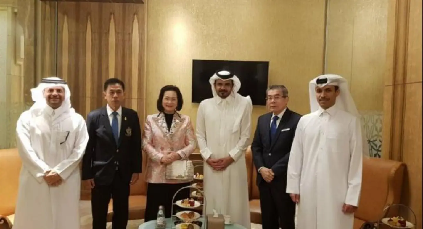 Khungying Patama attend  QOC's 40th Anniversary celebration