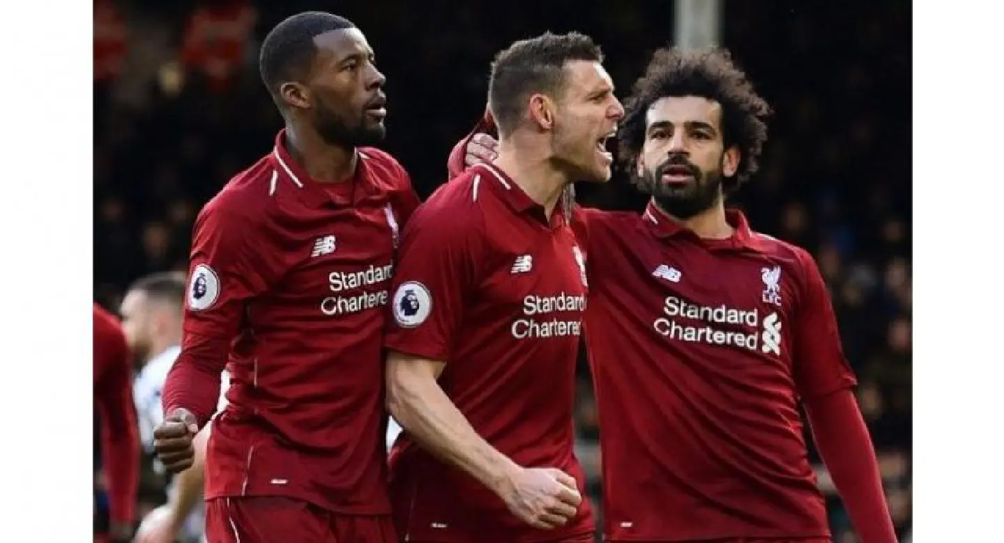 Liverpool survive Fulham scare to go top of Premier League Liverpool survive Fulham scare to go top of Premier League
