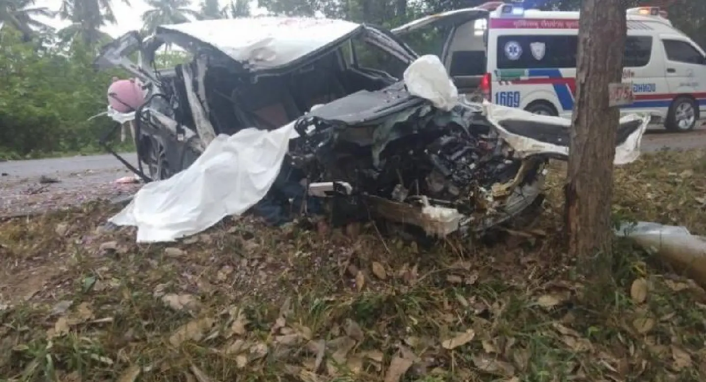 Father, daughter killed on family road trip to Krabi Father, daughter killed on family road trip to Krabi