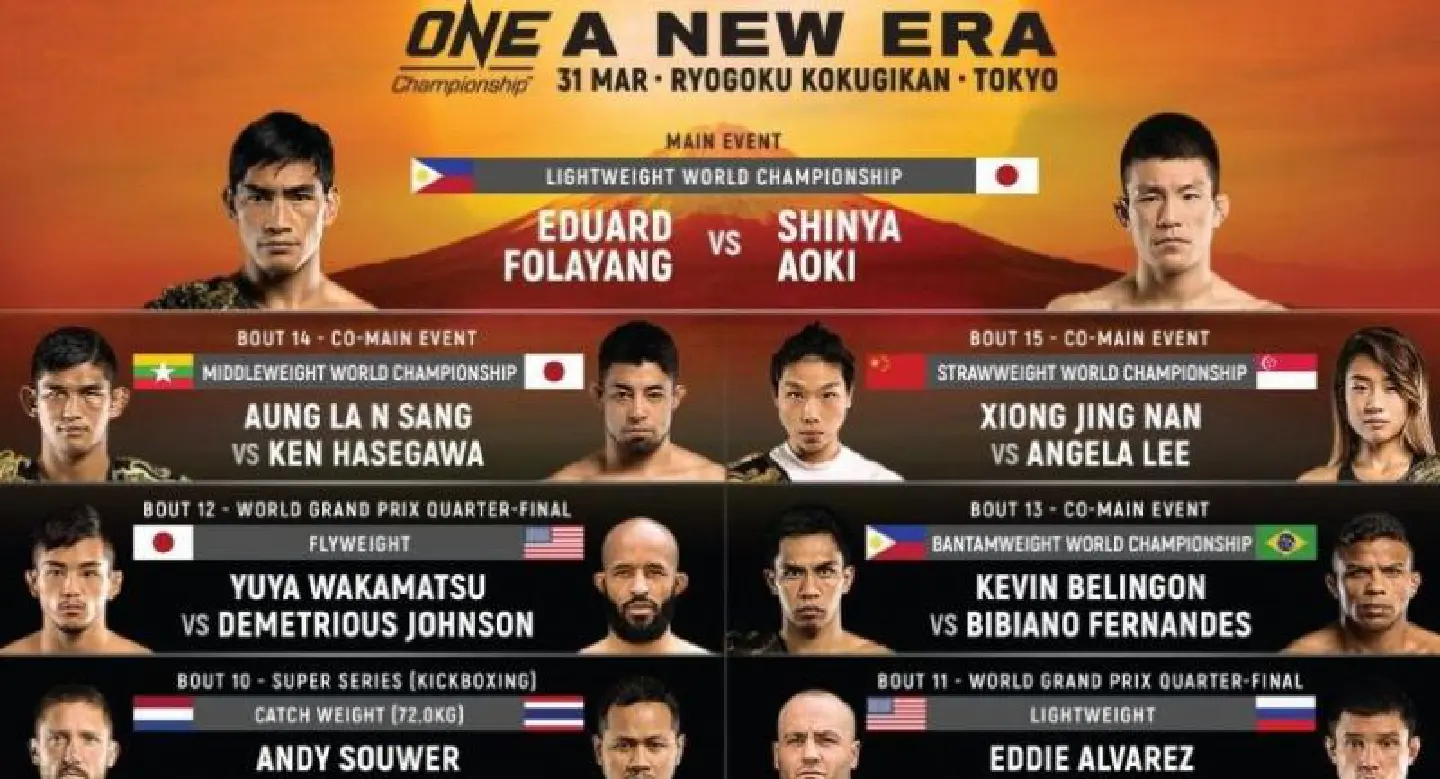 Ikeda steps in to face Kingad at One: A New Era in Tokyo Ikeda steps in to face Kingad at One: A New Era in Tokyo