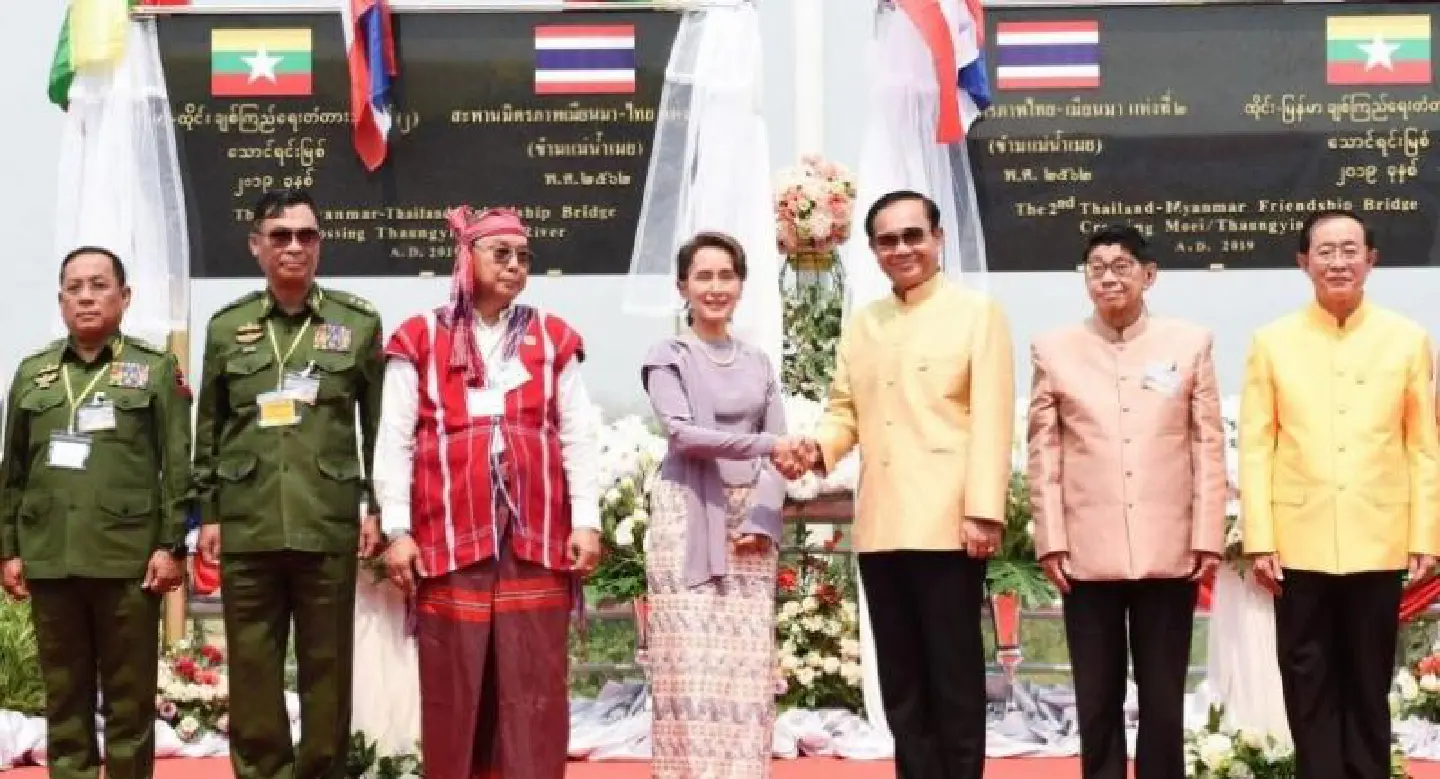 Trade expected to get a boost as second  Thai-Myanmar Friendship bridge opens