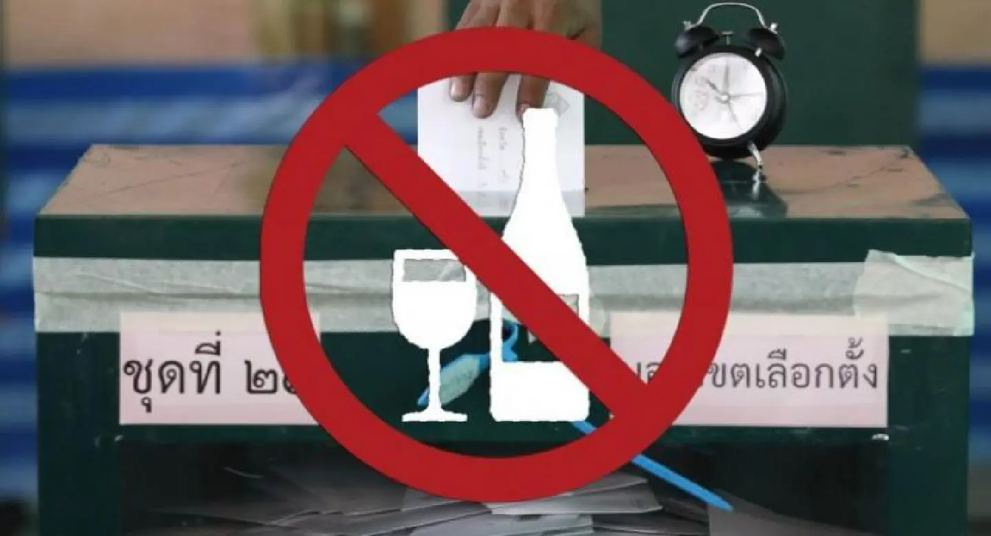 24-hour alcohol ban for election