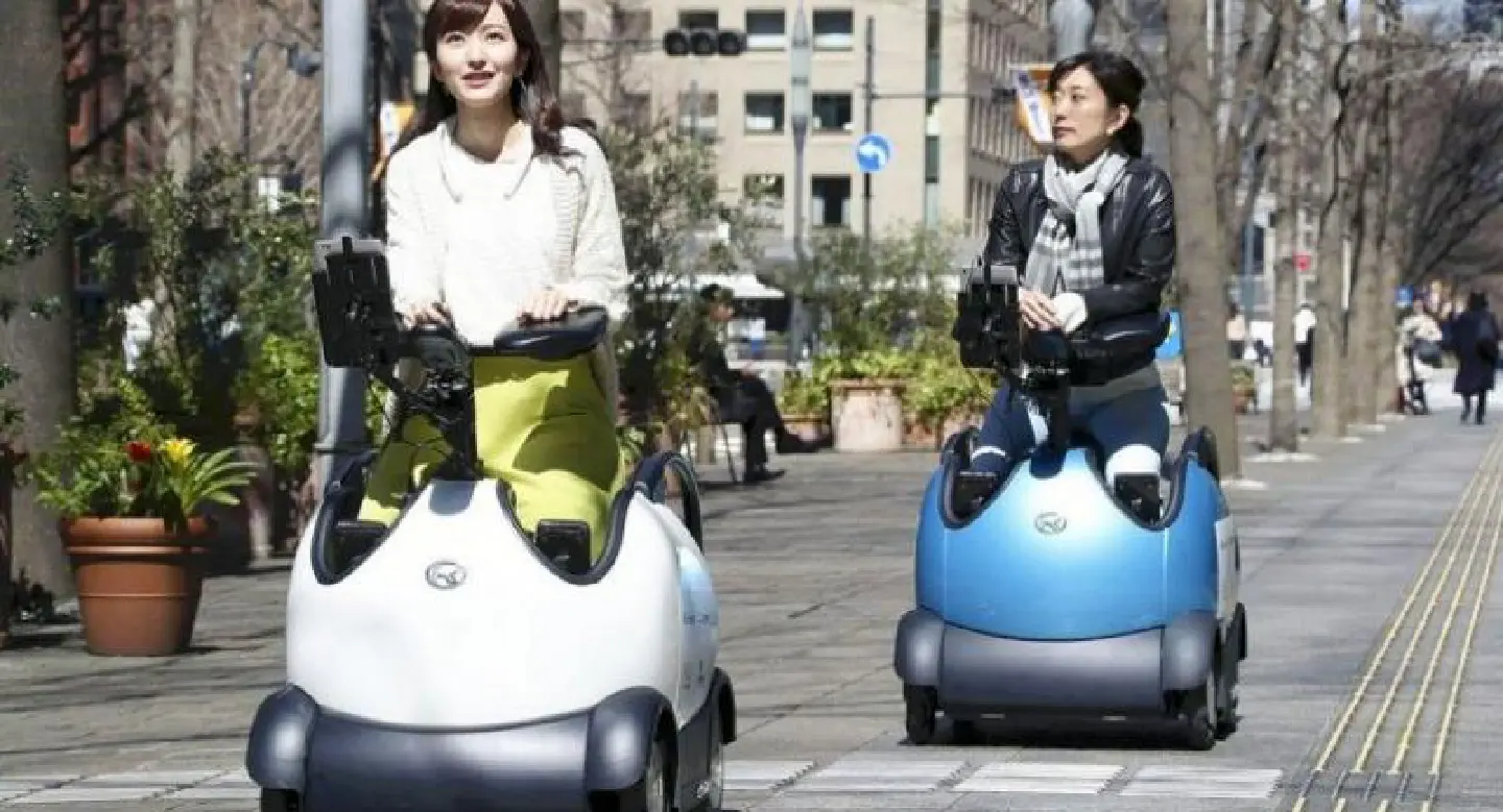 Hi-tech scooters get trial run in Tokyo’s business district