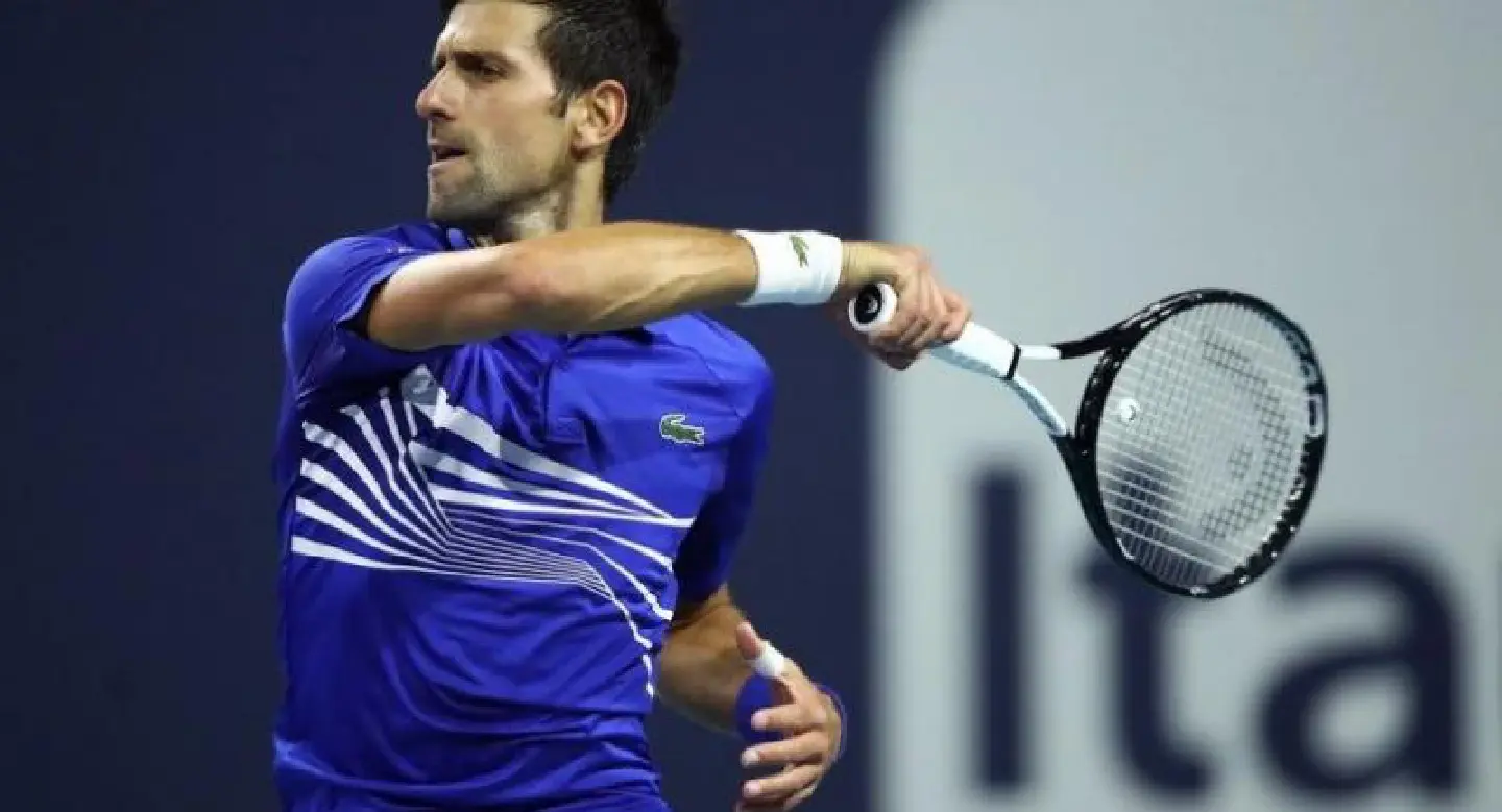 Djokovic, Osaka win Miami openers as Thiem tumbles Djokovic, Osaka win Miami openers as Thiem tumbles