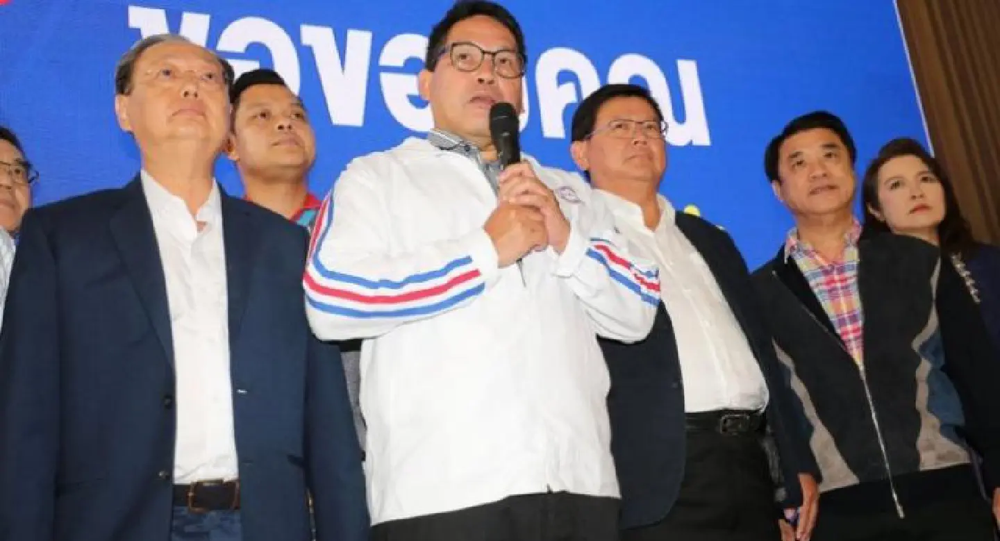 Phalang Pracharat leader thanks voters Phalang Pracharat leader thanks voters