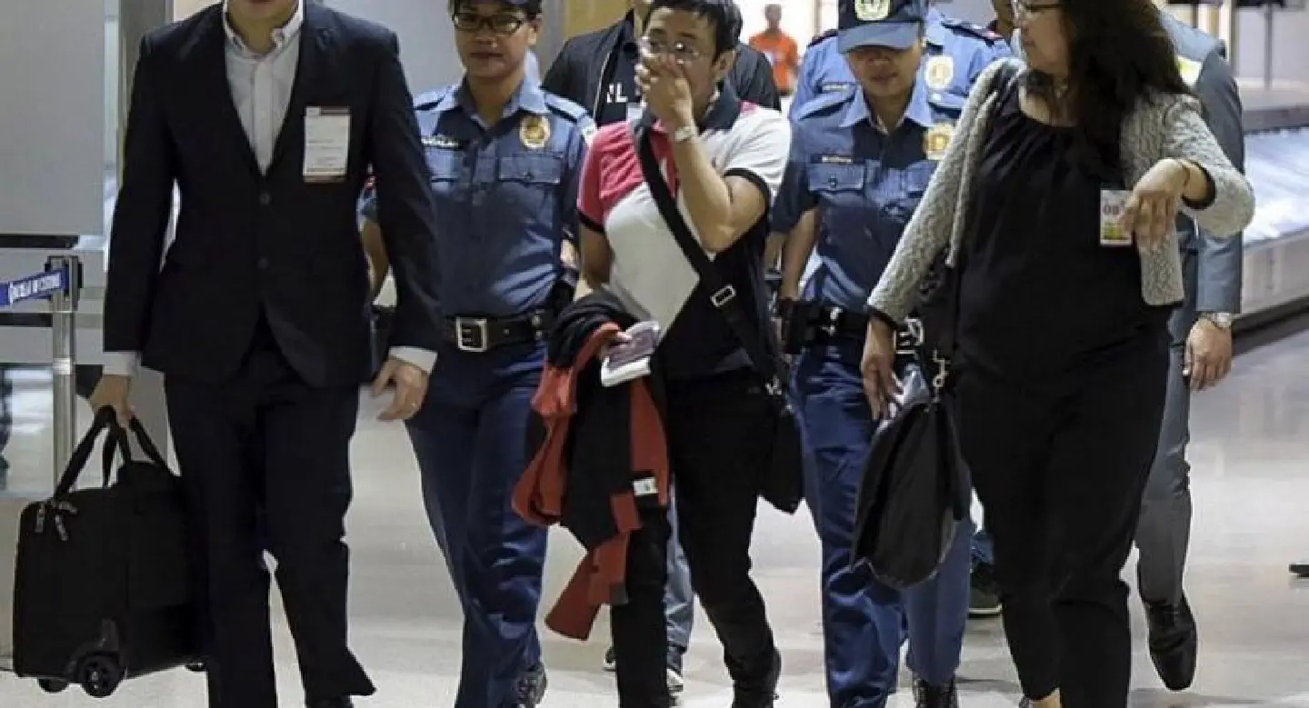 Philippines rearrests Duterte critic journalist Maria Ressa Philippines rearrests Duterte critic journalist Maria Ressa