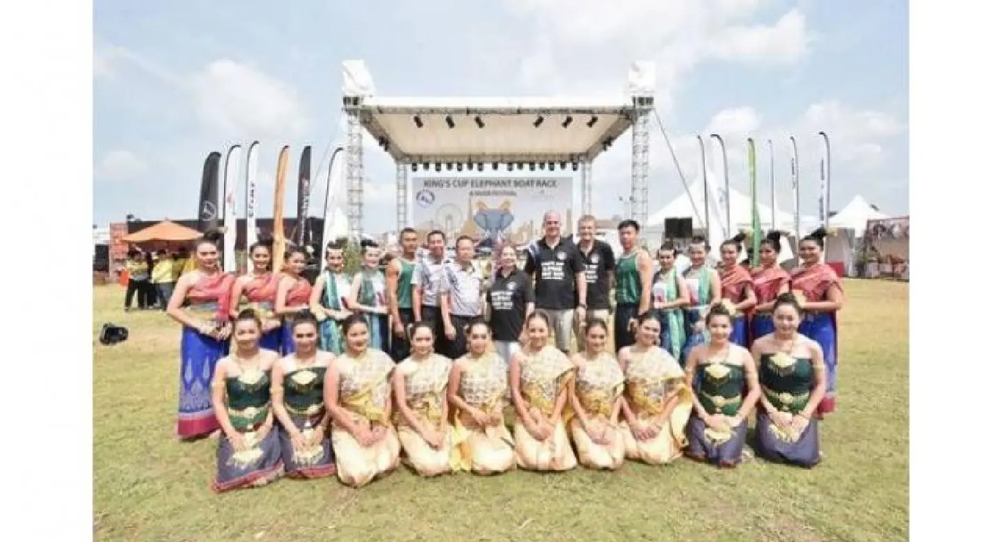 Thailand’s Three Day Royal Charity Event The King’s Cup Elephant Boat Race Kicks Off in Bangkok Thailand’s Three Day Royal Charity Event The King’s Cup Elephant Boat Race Kicks Off in Bangkok