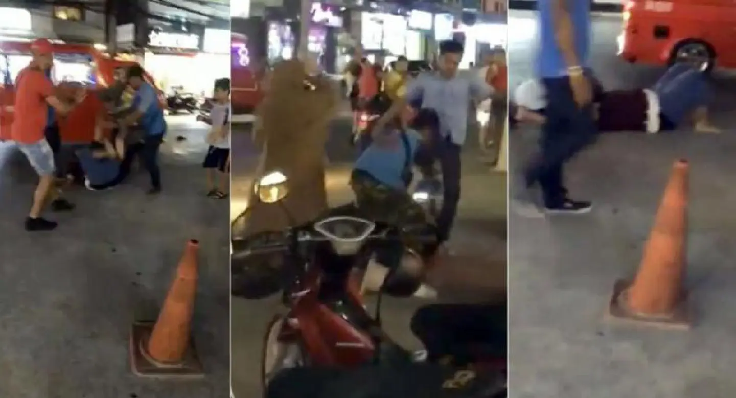Patong taxi driver suspects arrested after tourist assaulted Patong taxi driver suspects arrested after tourist assaulted