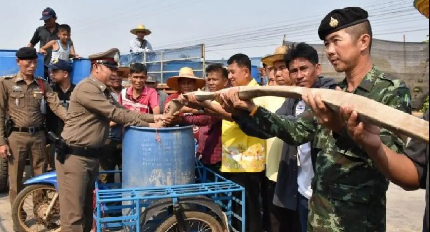 Some areas in Uttaradit parched this dry season