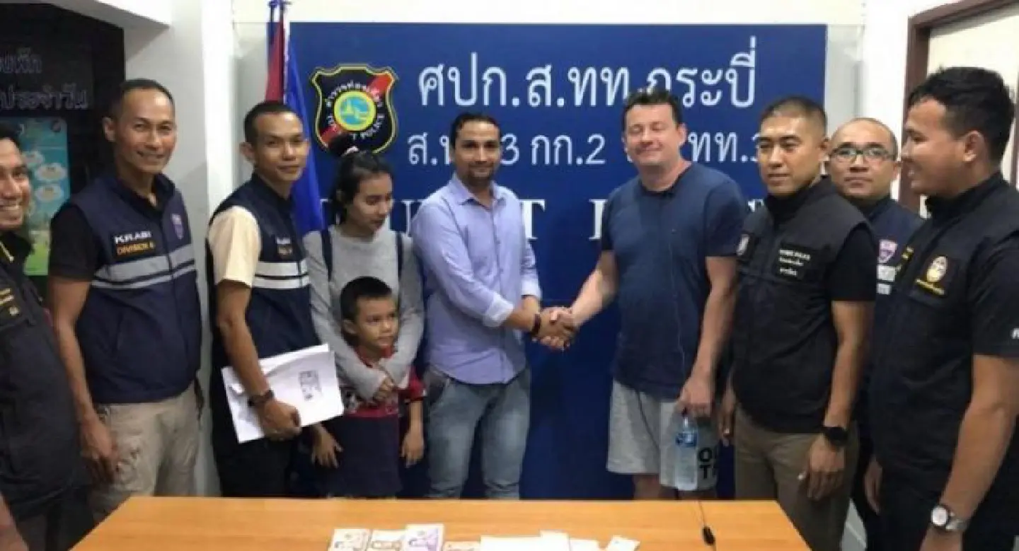 British tourist repaid Bt255,000 after restaurant bill error
