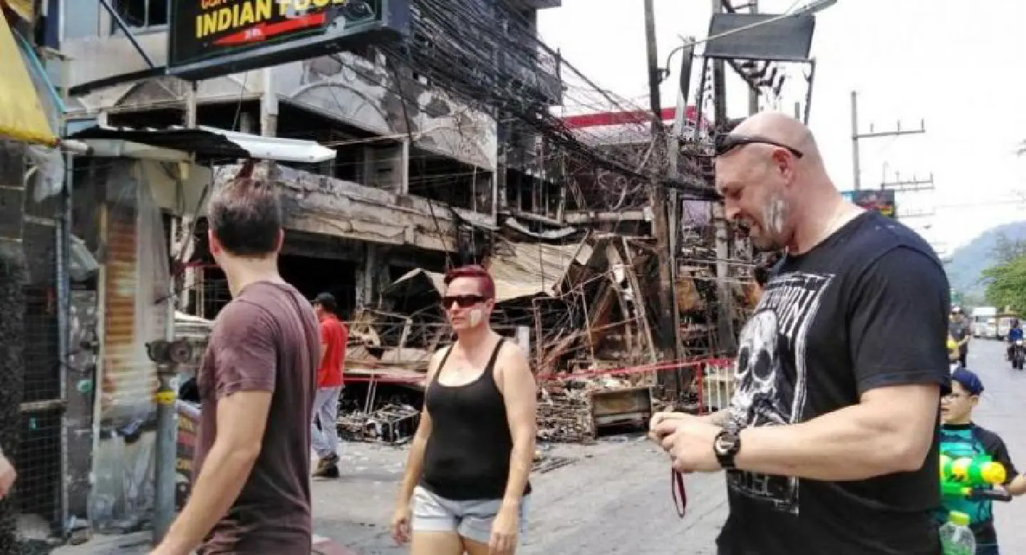 Patong blaze causes Bt60m damage Patong blaze causes Bt60m damage