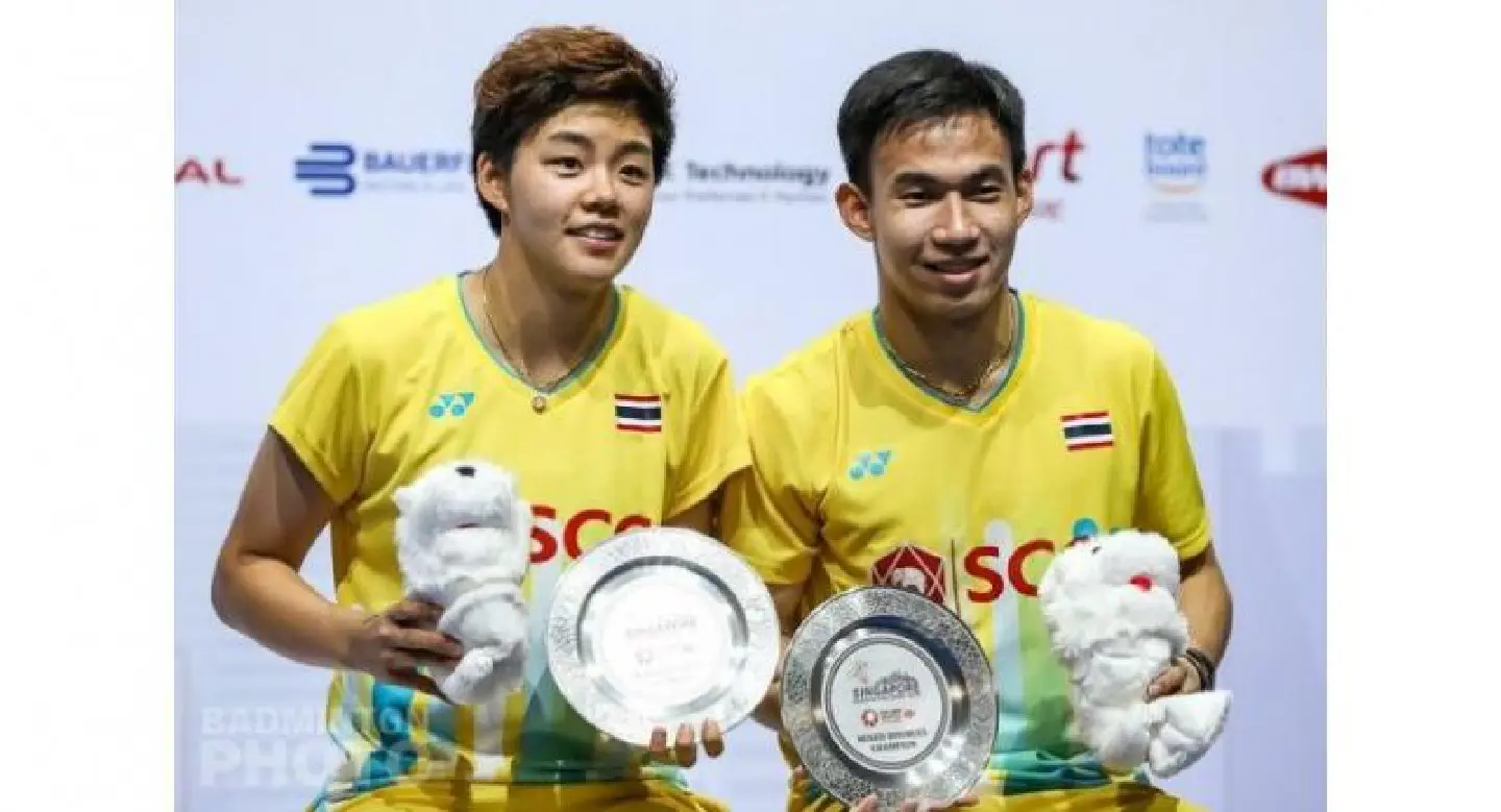 Giant-killing Thai shuttlers clinch first title Giant-killing Thai shuttlers clinch first title