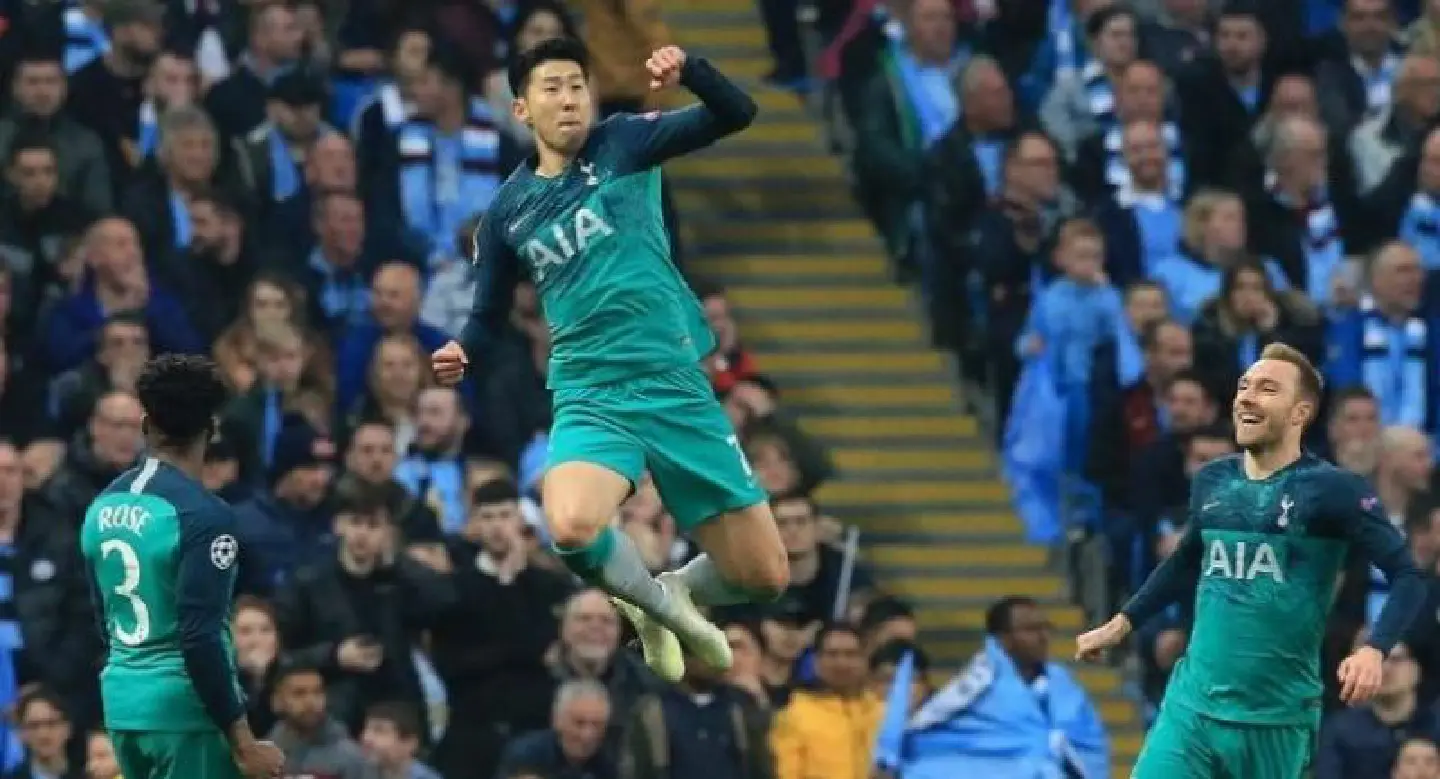 'It was madness': Son joy as Spurs survive City thriller