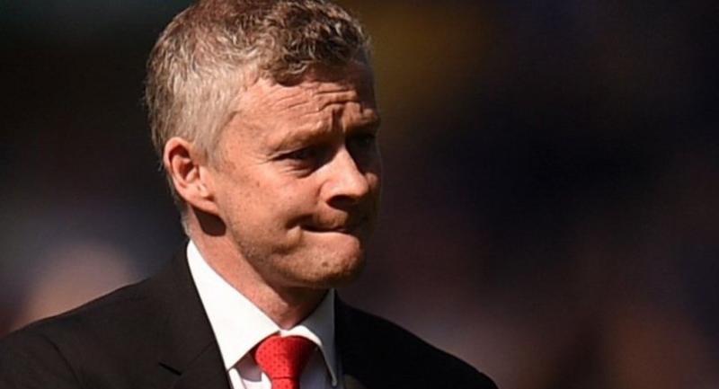 Manchester United's Norwegian manager Ole Gunnar Solskjaer. / AFP