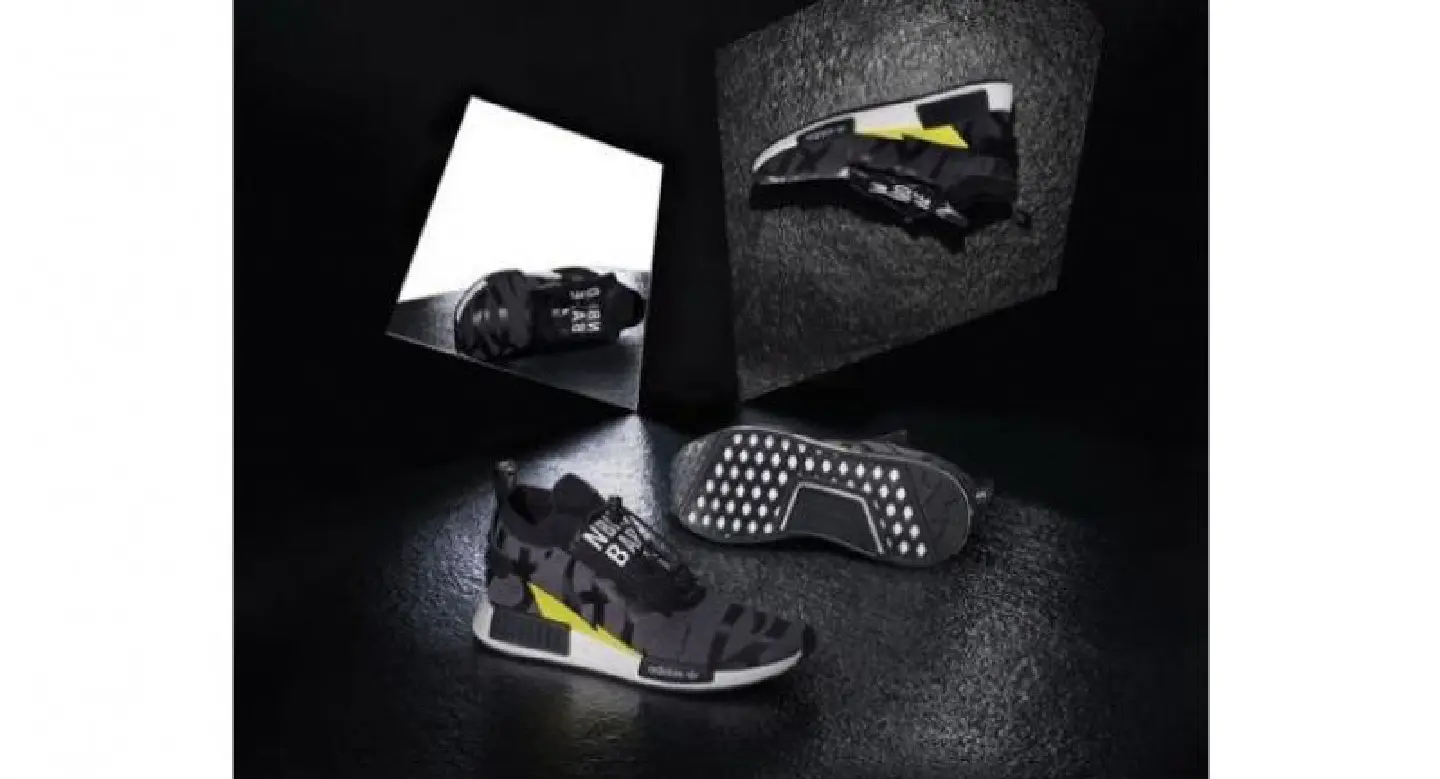 Bathing Ape and Neighborhood graphics spice up Adidas sneakers Bathing Ape and Neighborhood graphics spice up Adidas sneakers