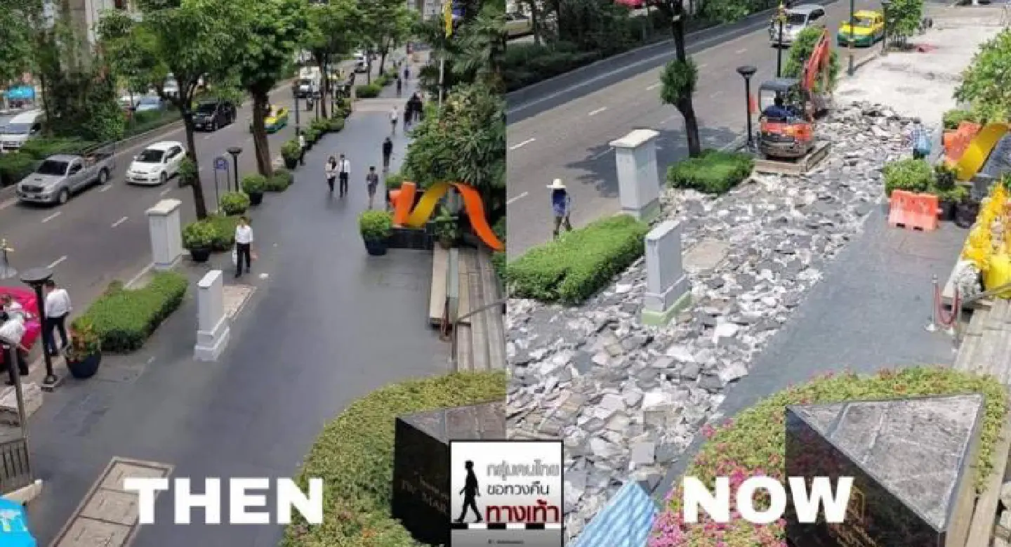 Facebook warrior unconvinced by BMA rationale for tearing up footpath