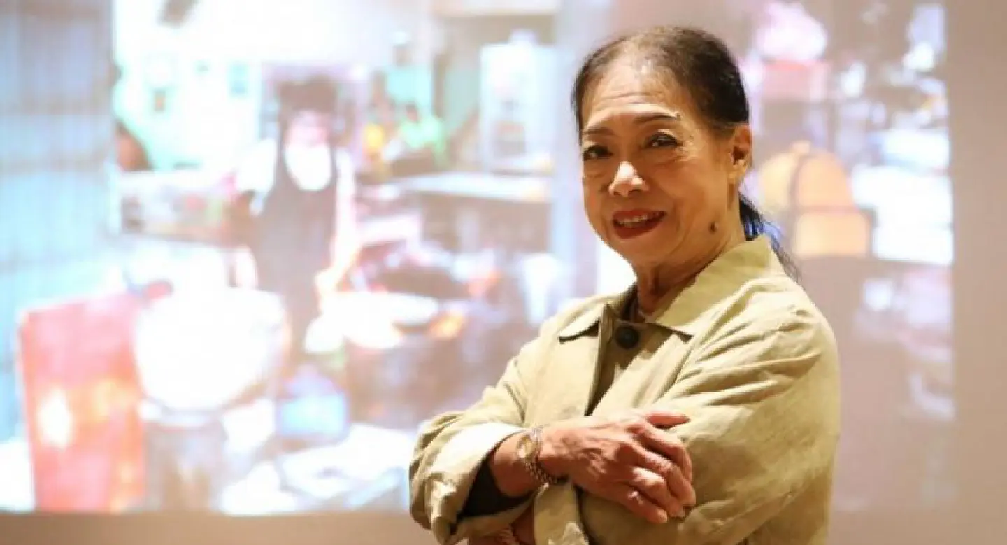 The lady behind the wok