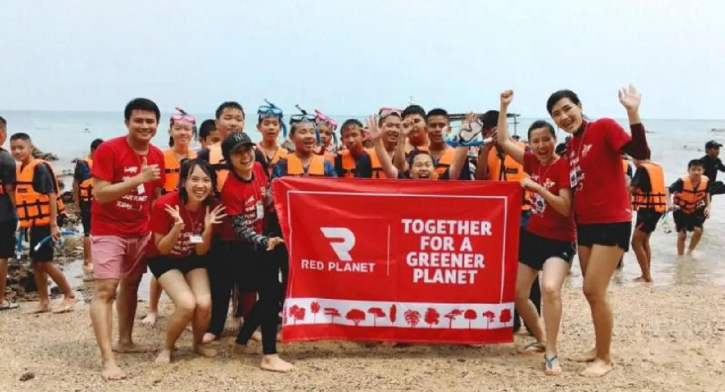 Red Planet joins coral reef restoration at Samae San island in Chonburi Red Planet joins coral reef restoration at Samae San island in Chonburi