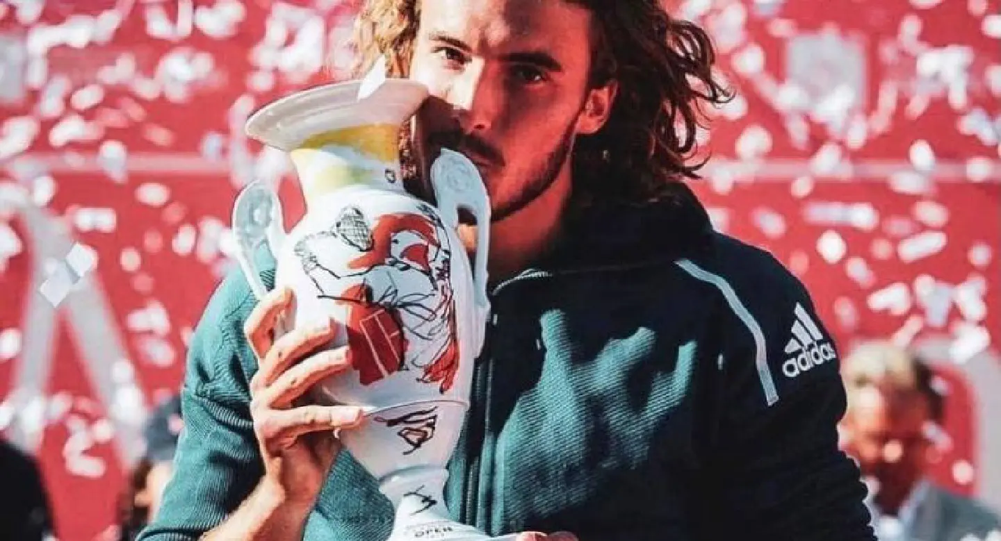 Greek double as Tsitsipas 'gives soul' to win in Estoril Greek double as Tsitsipas 'gives soul' to win in Estoril
