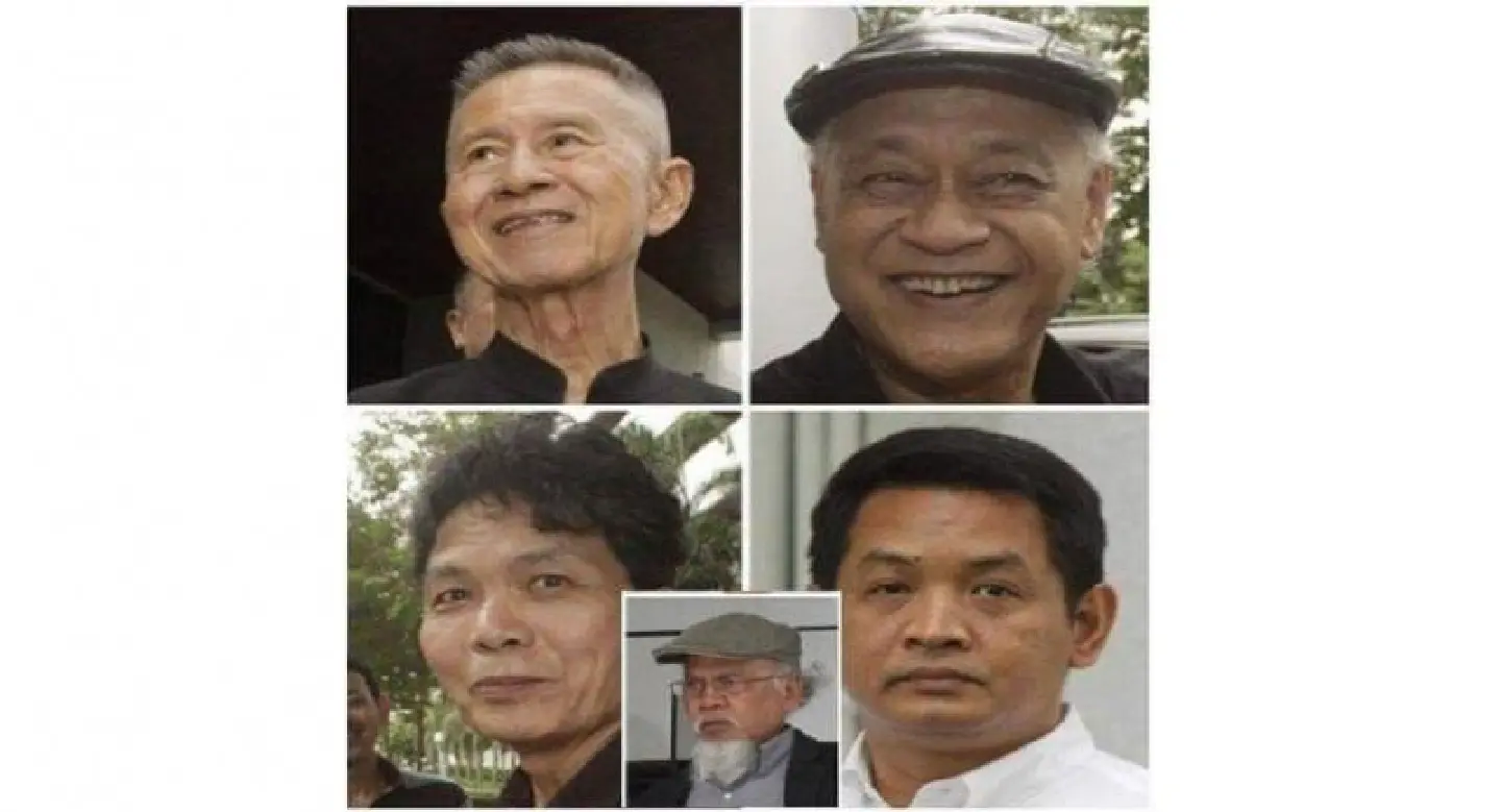 5 yellow-shirts, activist get pardons