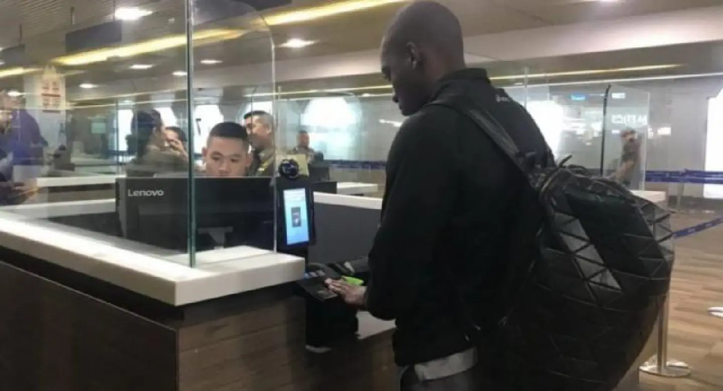 Biometrics ID tested at Phuket airport Biometrics ID tested at Phuket airport