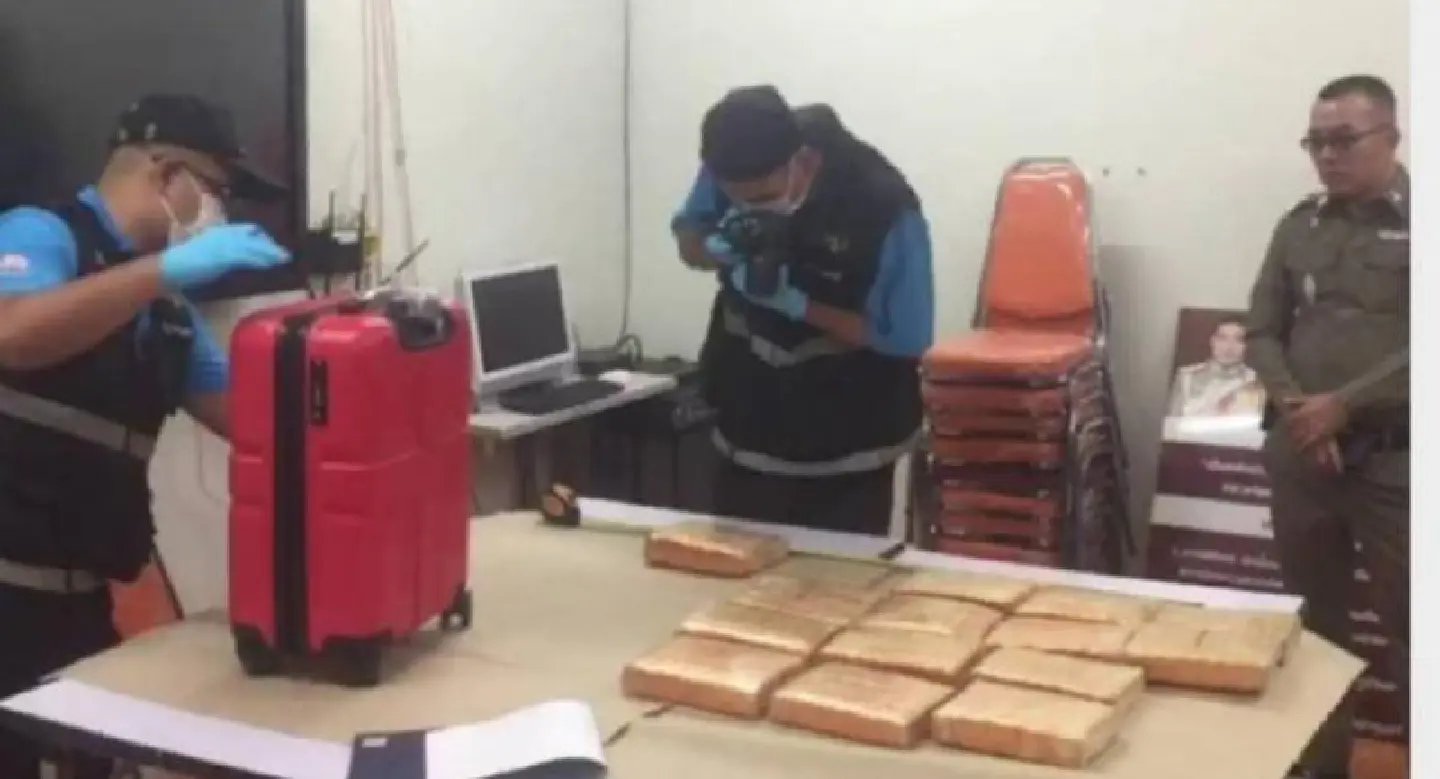 Bag with 14kg of marijuana left in Bangkok taxi