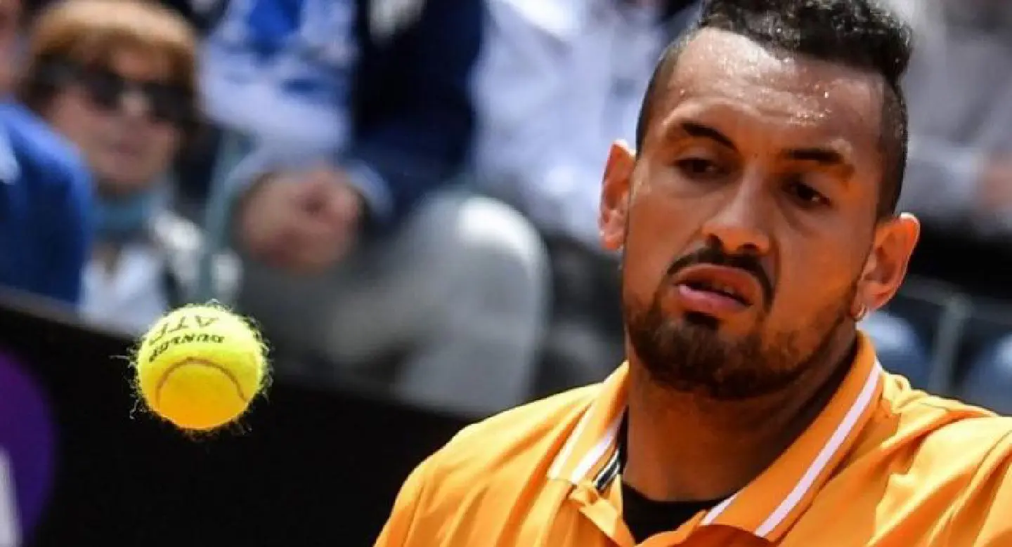 'See you again - maybe': Kyrgios disqualified after swearing, throwing chair 'See you again - maybe': Kyrgios disqualified after swearing, throwing chair