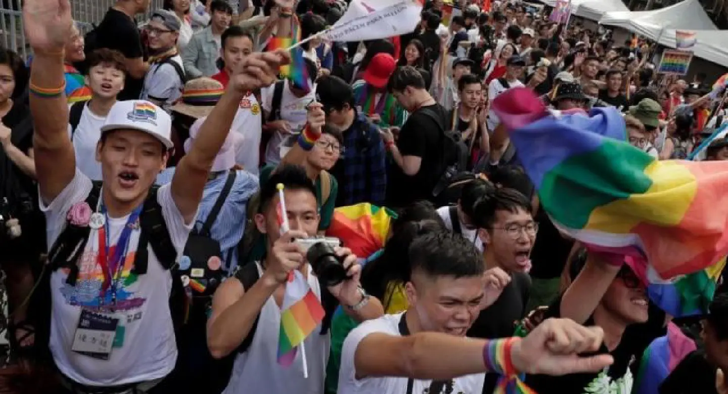 Taiwan approves same-sex marriage in first for Asia