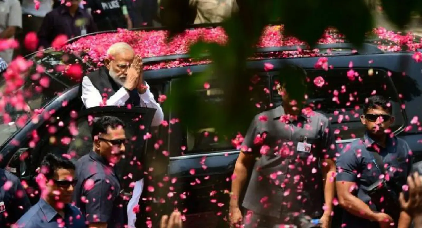 Modi meditates as India mega polls near end Modi meditates as India mega polls near end