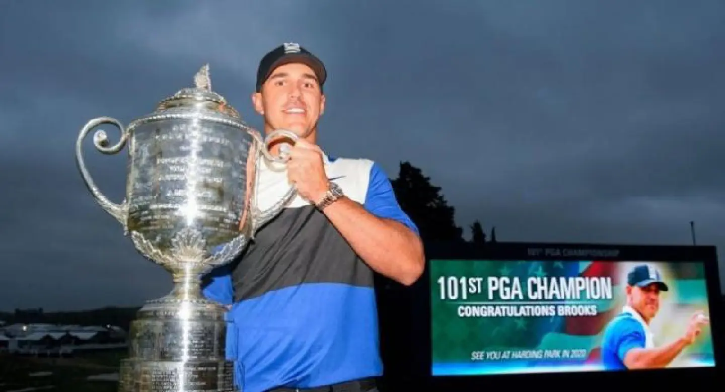 Koepka avoids collapse to win PGA for fourth major title, Jazz at tied 14th Koepka avoids collapse to win PGA for fourth major title, Jazz at tied 14th