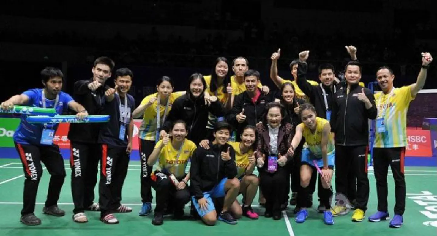 Spirits high as Thai shuttlers prepare for mighty China Spirits high as Thai shuttlers prepare for mighty China