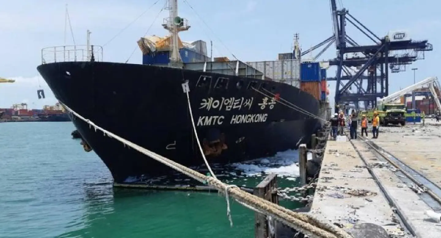 Laem Chabang Port fire damage exceeds Bt100m