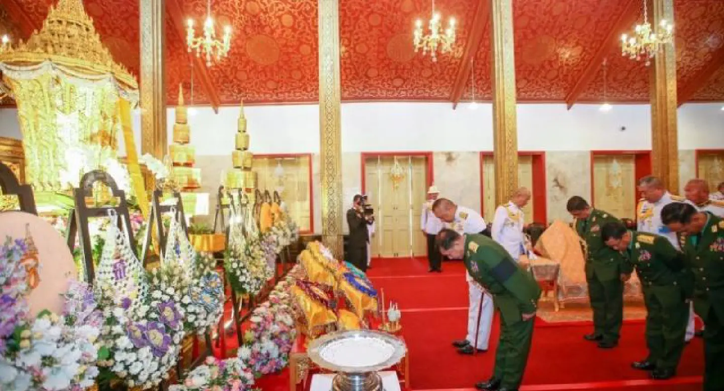 Myanmar supreme general pays last respects to Prem Myanmar supreme general pays last respects to Prem
