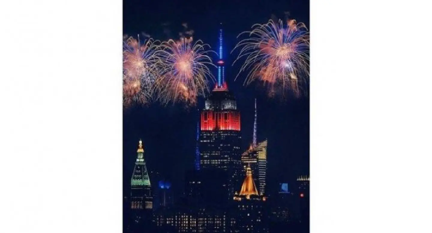 Fireworks from the roof of the world Fireworks from the roof of the world