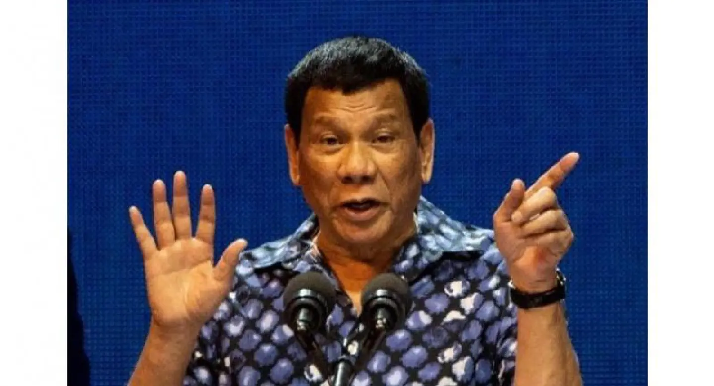  Outrage as Philippines' Duterte says 'cured' himself of being gay