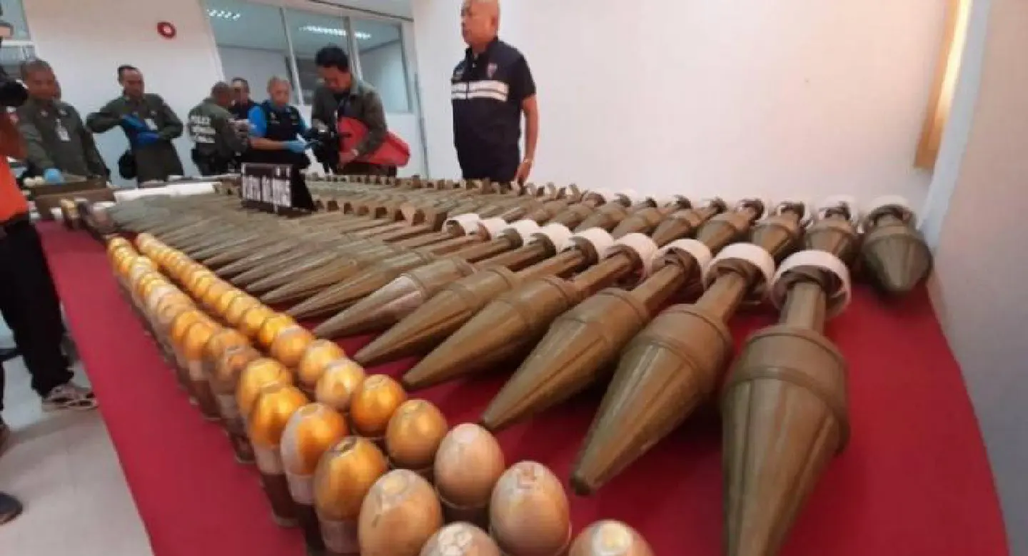 Found weapons cache used during unrest, police say Found weapons cache used during unrest, police say