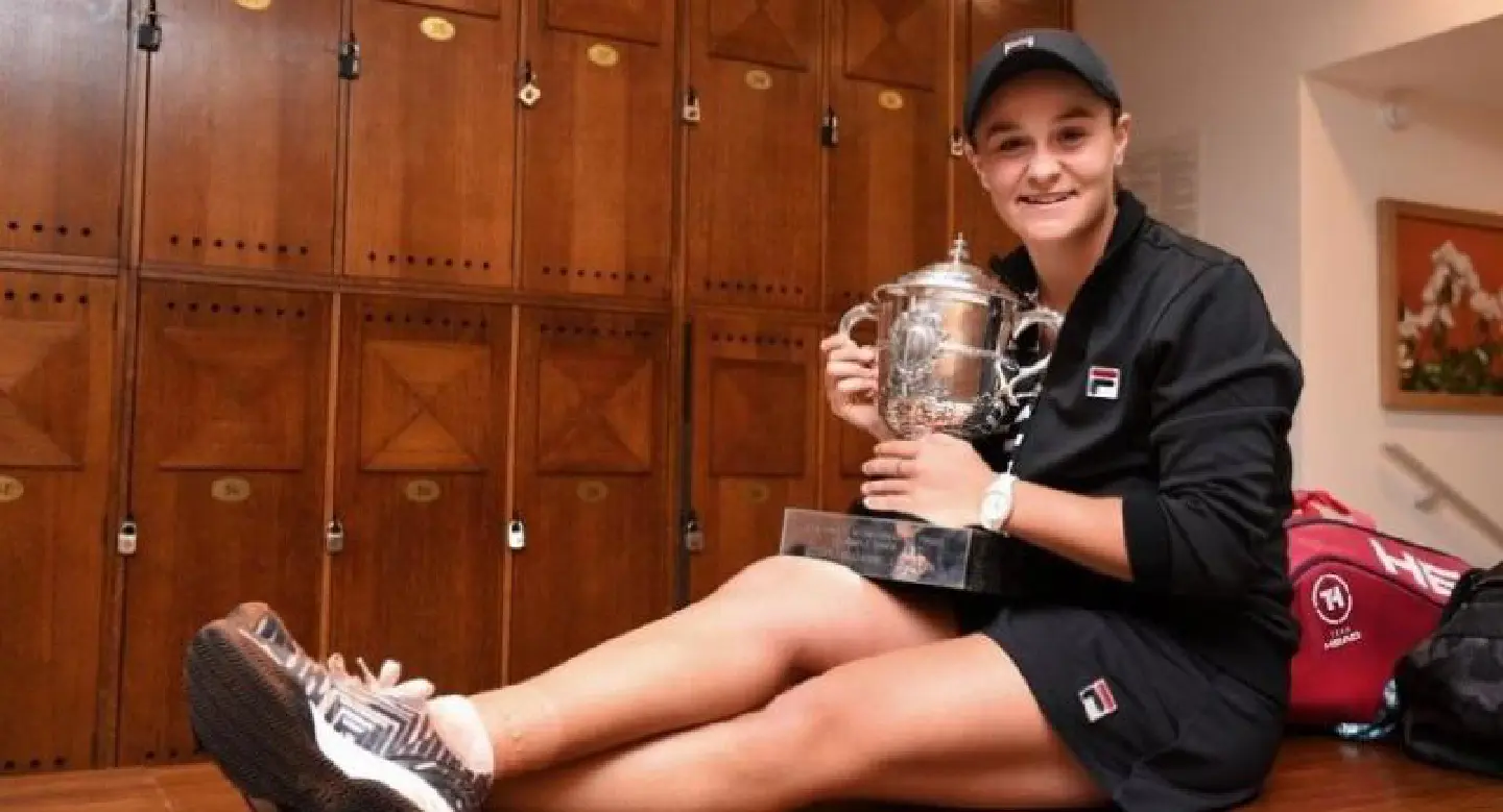 Barty ends Australia's 46-year wait for French Open title Barty ends Australia's 46-year wait for French Open title