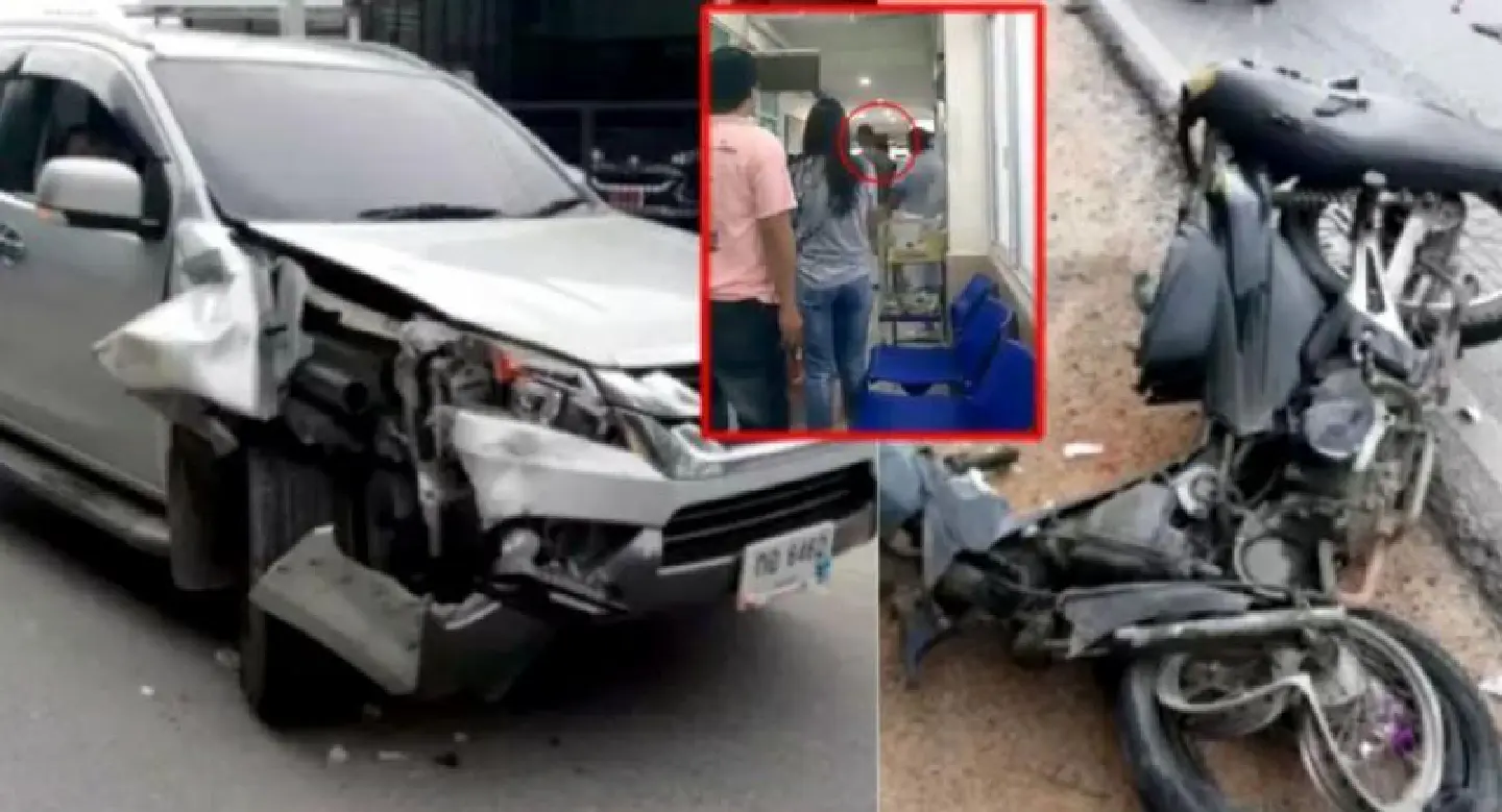Face-slapping patient returns to same Rayong hospital, this time as road accident victim Face-slapping patient returns to same Rayong hospital, this time as road accident victim