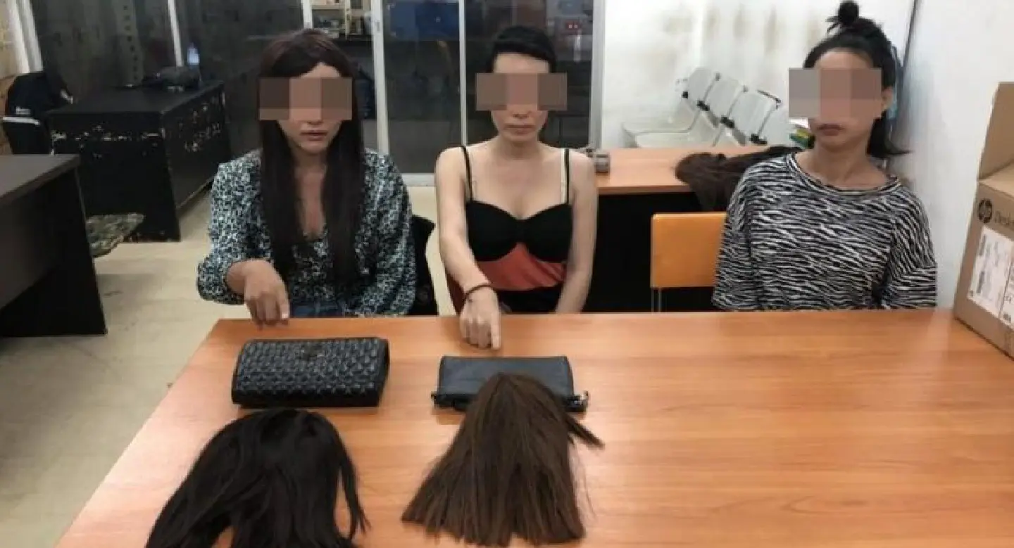 Three Pattaya ‘ladyboys’ held for pickpocketing