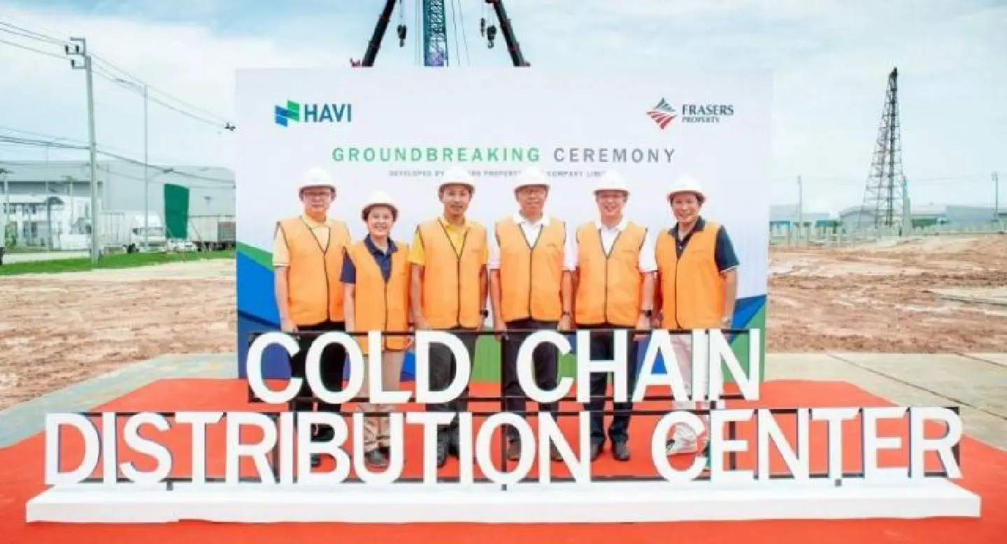Work starts on cold-chain distribution hub in Bangplee