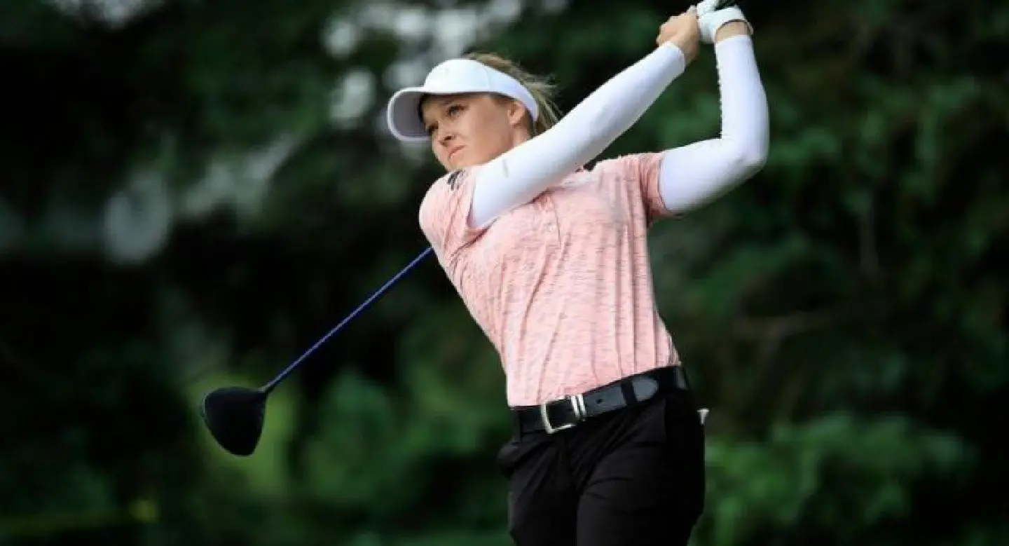 Henderson leads Meijer Classic after birdie blitz Henderson leads Meijer Classic after birdie blitz