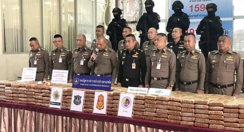 600kg of marijuana seized in Korat