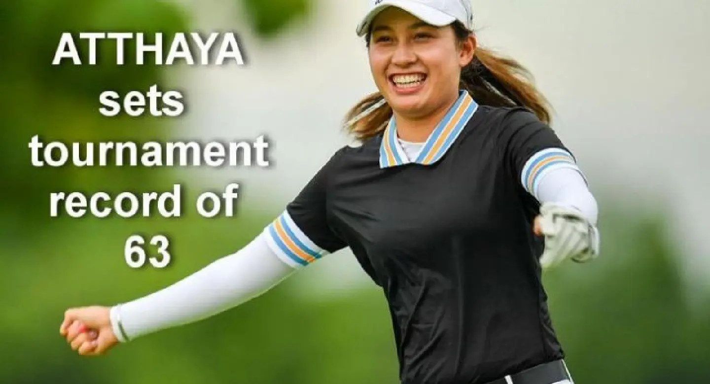 Teenager Atthaya scorches Phoenix course with record 63