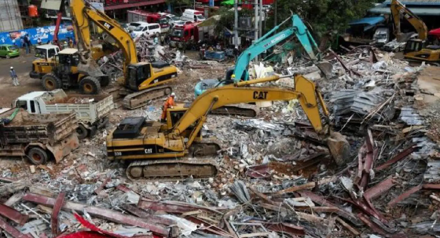 'No more survivors' in Cambodia building collapse as toll hits 24