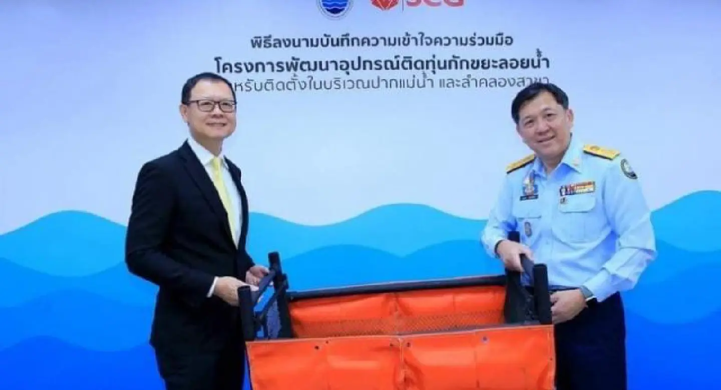 ‘Litter trap’ a success blocking trash from the sea