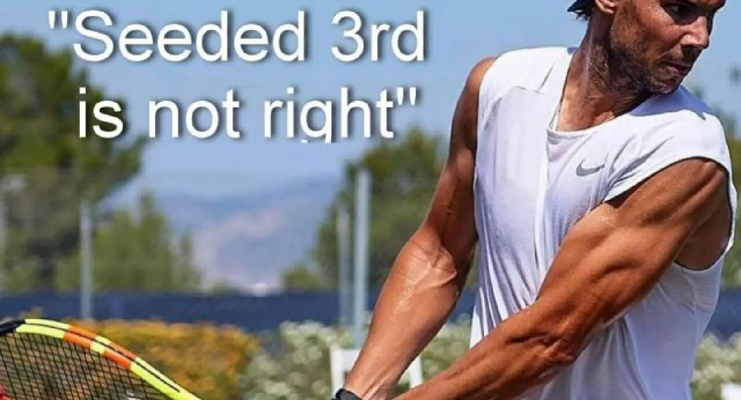 Nadal says Wimbledon seeding system disrespects world rankings Nadal says Wimbledon seeding system disrespects world rankings