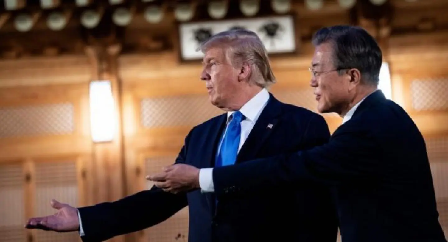 Seoul food for Trump as Moon serves up US steak Seoul food for Trump as Moon serves up US steak